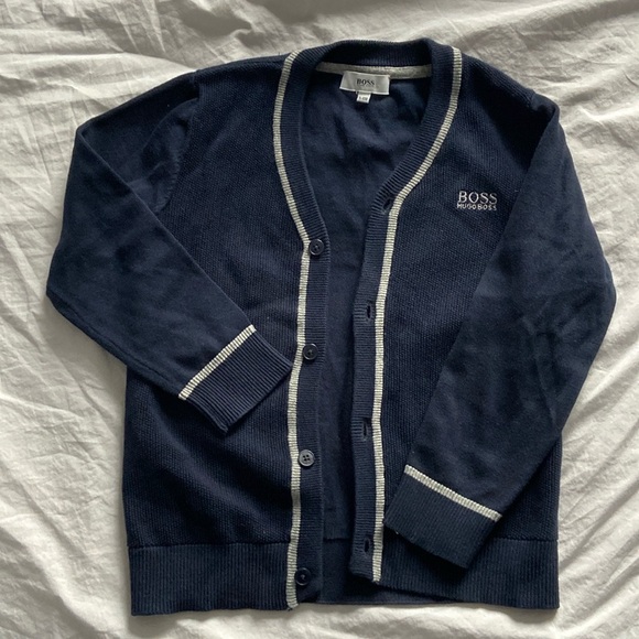 Boys BOSS cardigan - Picture 1 of 5